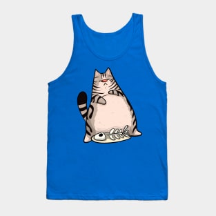 American Shorthair Lazy Cat Tank Top